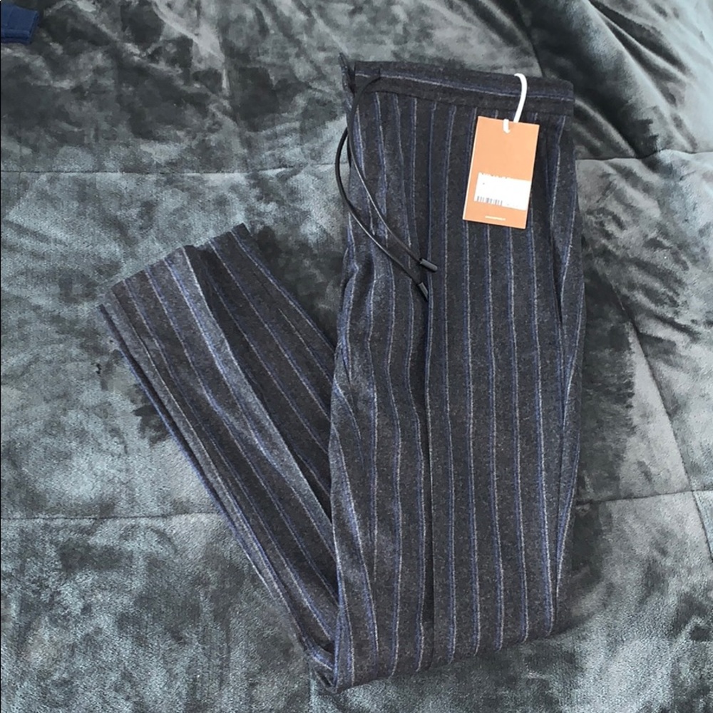 Gray Drawstring Dress Pants Never Worn